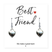Small Best Friend Gift Hamper | Earrings, Chocolates & Candle-3