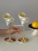 Conch Handmade Wine Glass 2PC Set