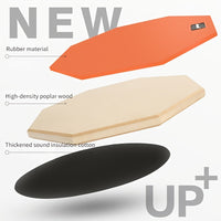 8-Inch Wooden Drum Practice Pad Set-3