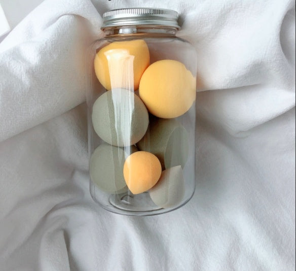 Set of seven egg shape beauty blending sponges — view 8