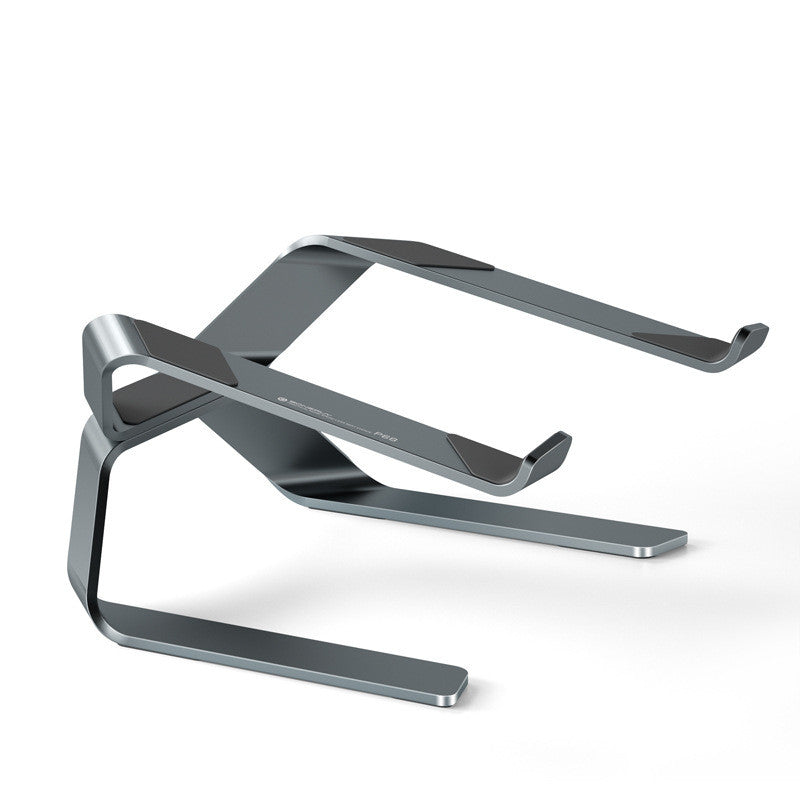 Vertical aluminum adjustable laptop stand for MacBook and PC — view 3