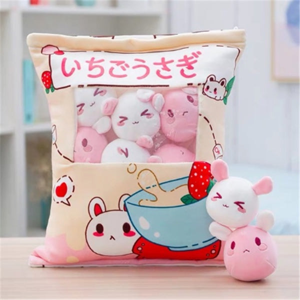 Large snack bag shaped plush pillow novelty toy — view 12