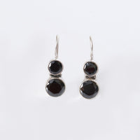 Cute Black Onyx Earrings-4
