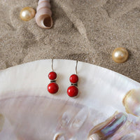 Cute Hydro Coral Earrings-2