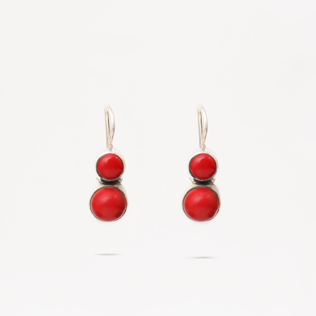 Cute Hydro Coral Earrings-0
