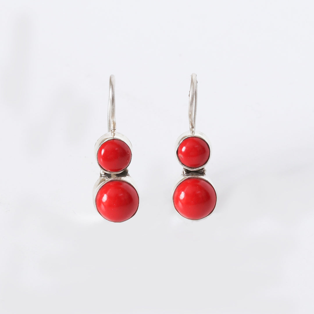 Cute Hydro Coral Earrings-3