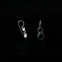 Cute Hydro Emerald Green Earrings-4