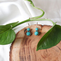 Cute Hydro Turquoise Earrings-2