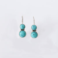 Cute Hydro Turquoise Earrings-3