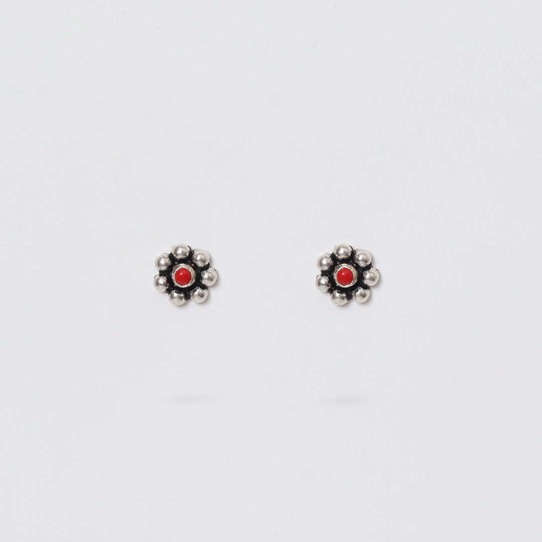 Coral Kudi Studs-0