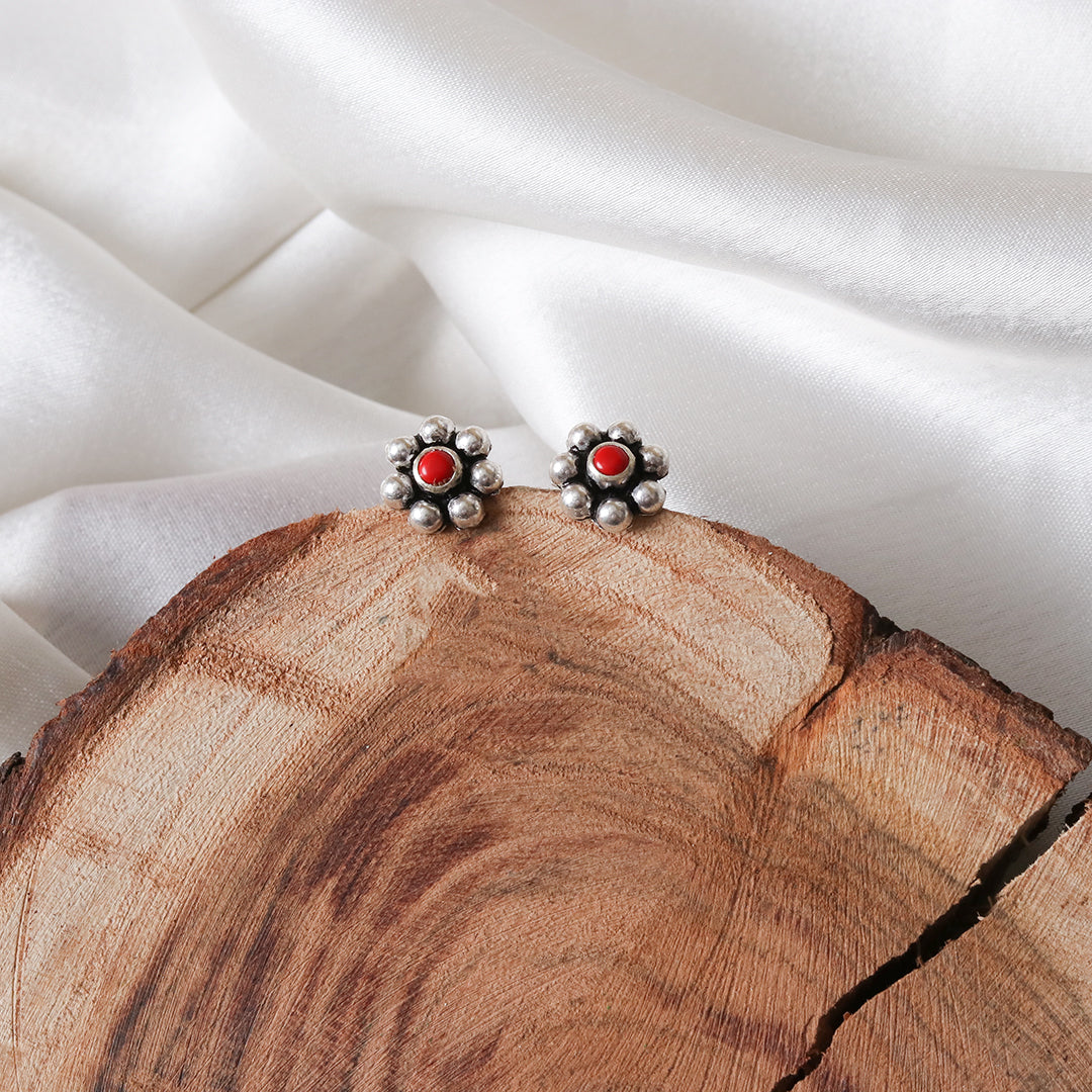 Coral Kudi Studs-3