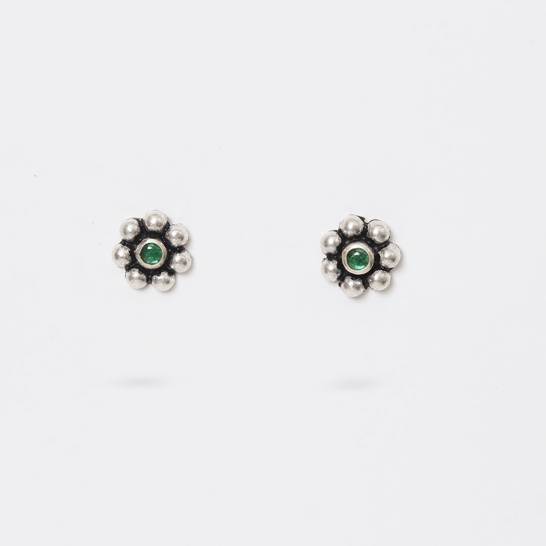 Green Kudi Earrings-0