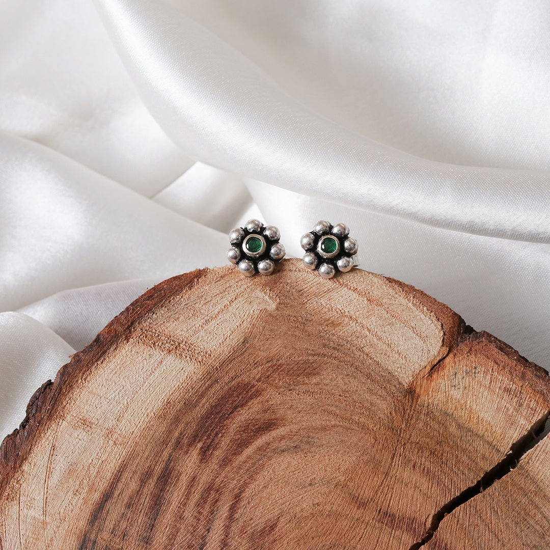 Green Kudi Earrings-3