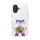 Tough Phone Case — “impt The Planets Loyalty Program” Earth Hug Design (Protective, Eco-Friendly Vibe)