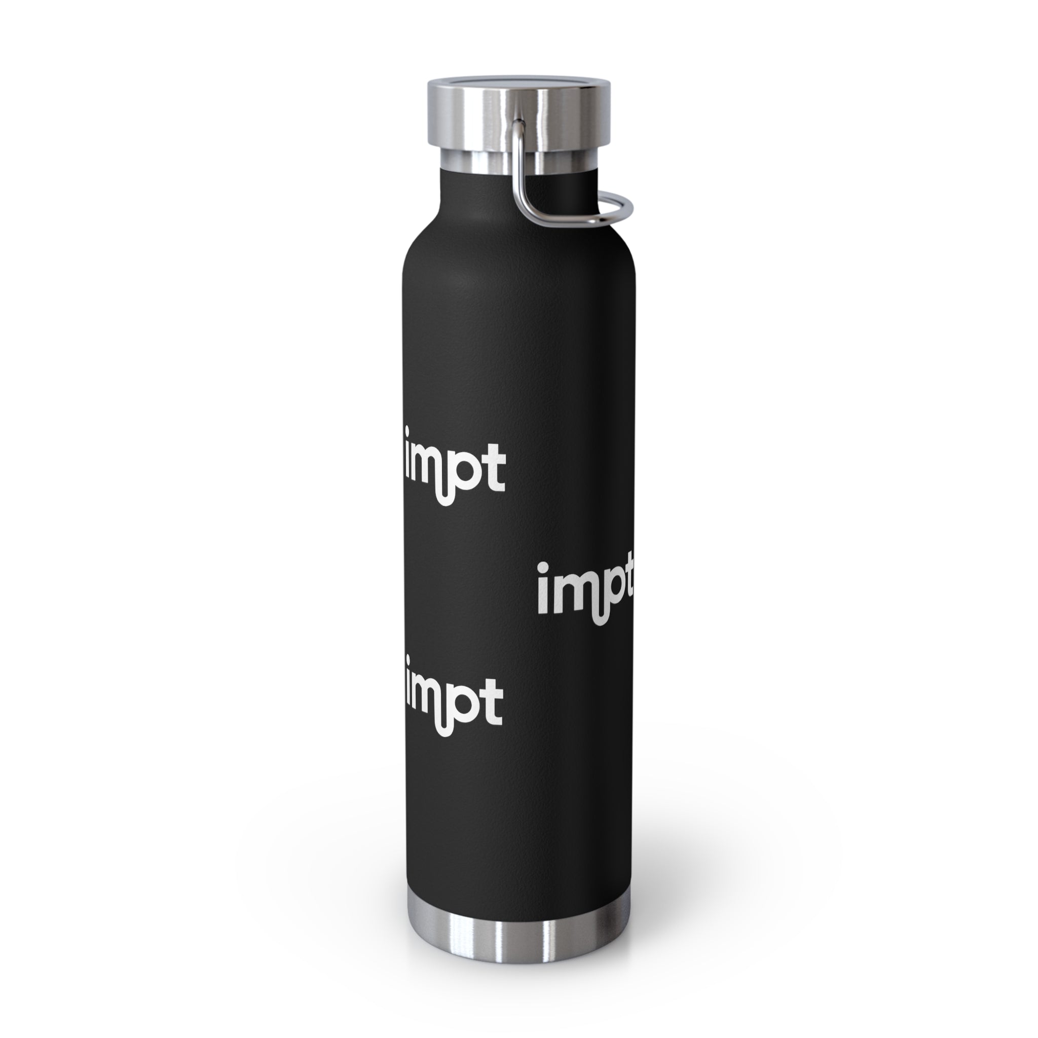 Insulated 22oz Water Bottle — IMPT Vacuum Flask with Purple Logo