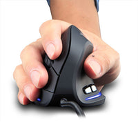 Vertical ergonomic gaming mouse controller — view 3