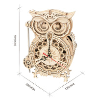 3D three dimensional wooden puzzle kit for adults — view 3