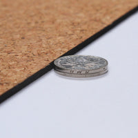 Cork top and natural rubber yoga mat eco friendly — view 2