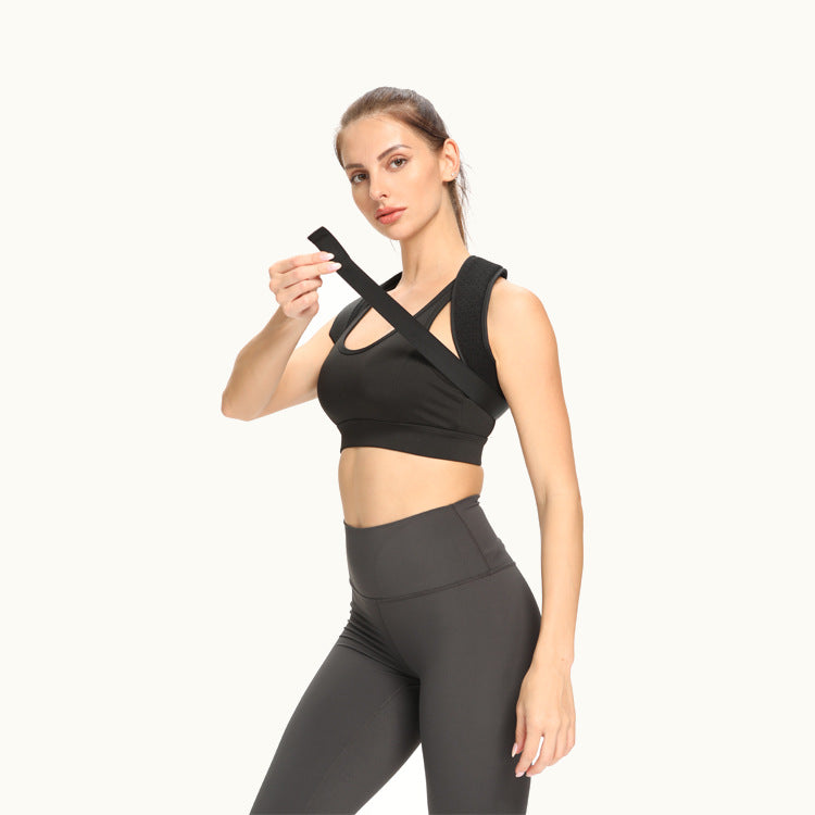 Posture corrector back brace belt for sitting posture correction — view 2