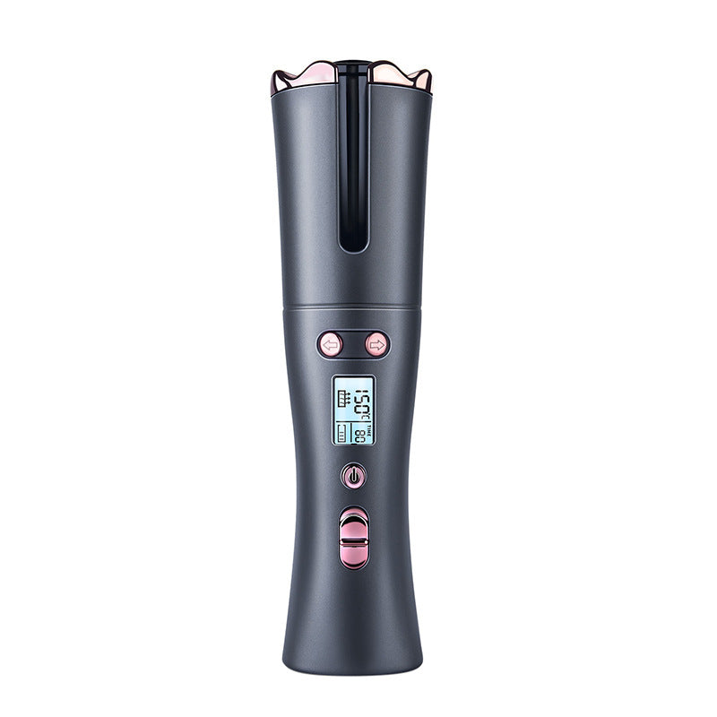 Mini USB rechargeable automatic curling iron for travel