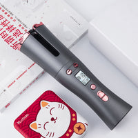 Mini USB rechargeable automatic curling iron for travel — view 2