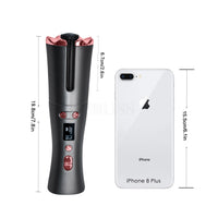Mini USB rechargeable automatic curling iron for travel — view 3