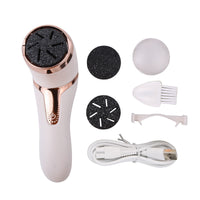 Exfoliating vacuum callus remover and peeling machine for feet