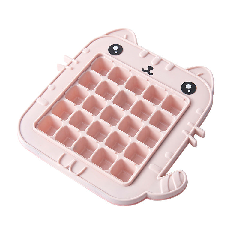 Cute cartoon silicone ice cube tray with novelty shapes — view 6