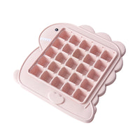 Cute cartoon silicone ice cube tray with novelty shapes — view 2