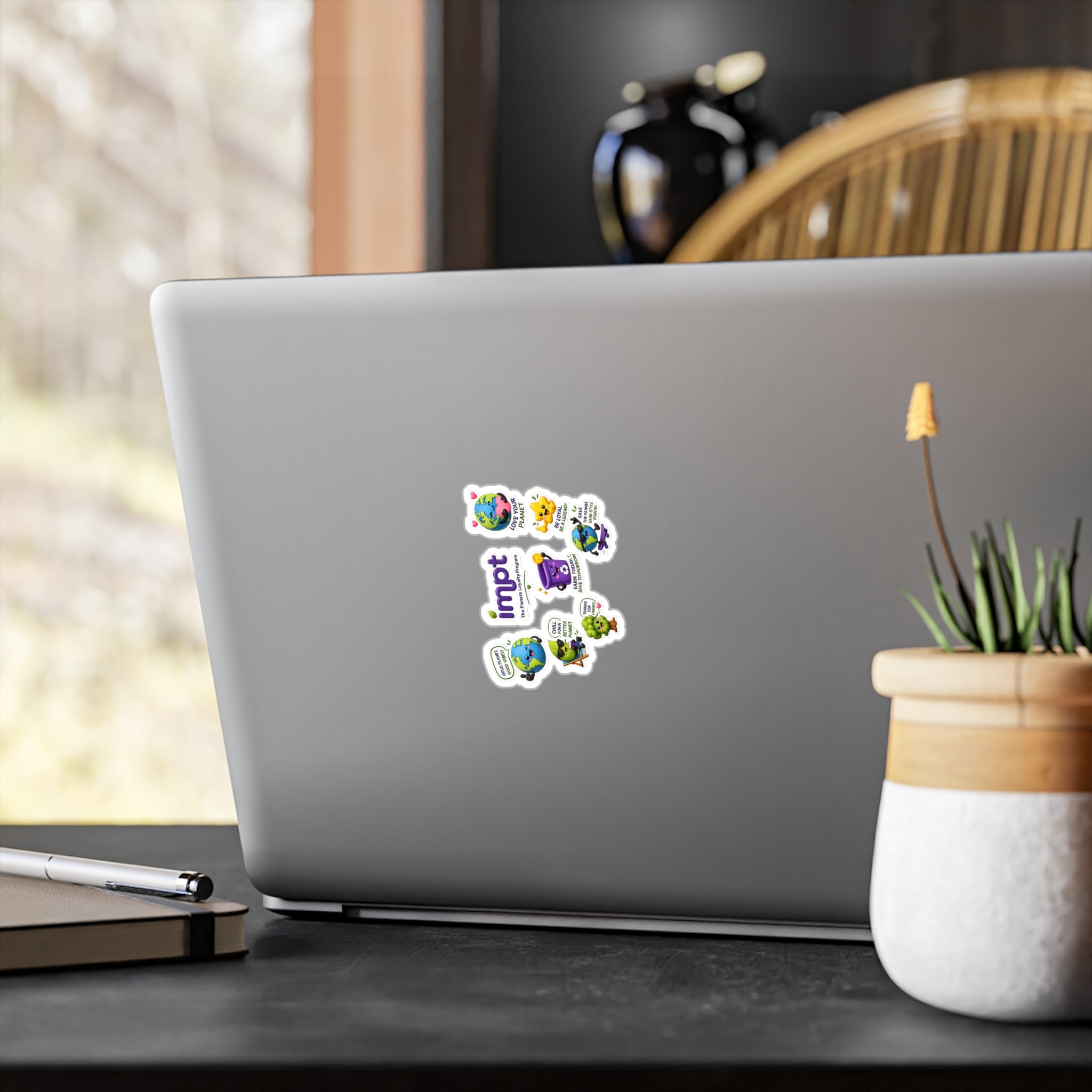 Environmental Character Sticker Pack