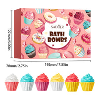 Ice cream shape bath salt gift set for self care — view 4