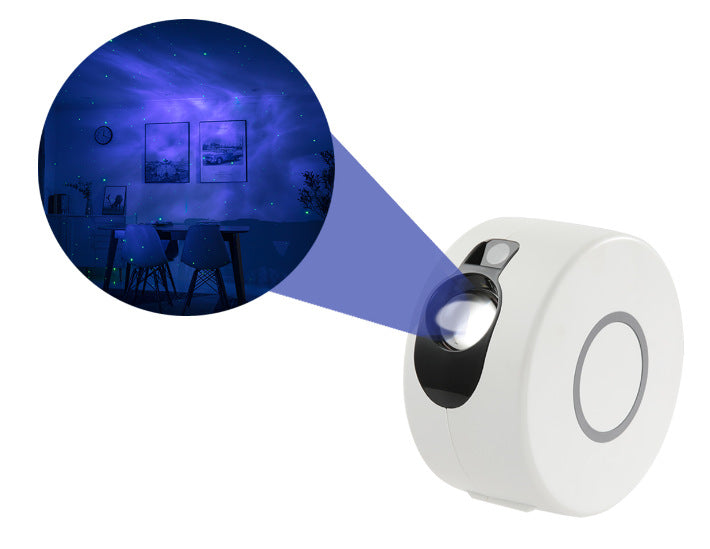 Galaxy nebula star projector LED night light for bedroom — view 7