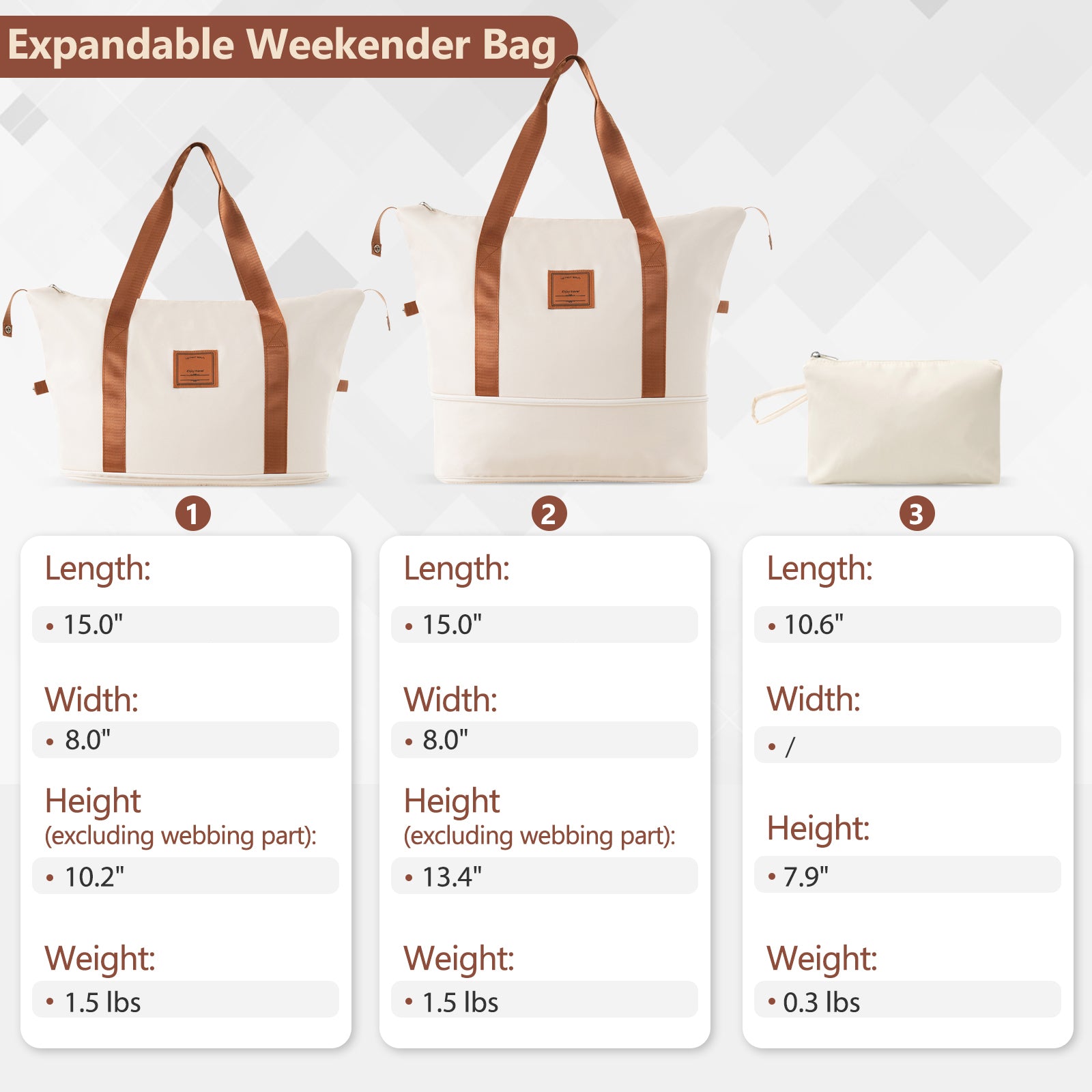 Expandable six-piece hardshell luggage set with spinner wheels and carry on — view 2