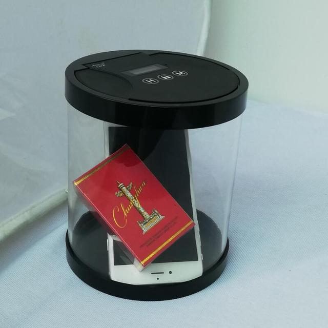 Time management timing lock box for phone distraction control — view 4