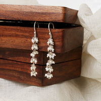 Gajra - Pearl Earrings-0