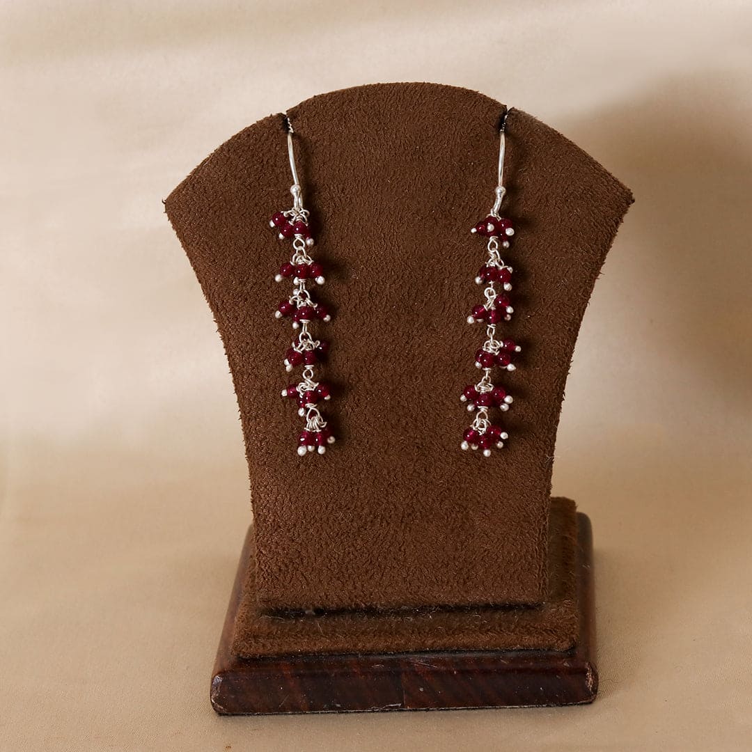 Gajra - Ruby Earrings-2