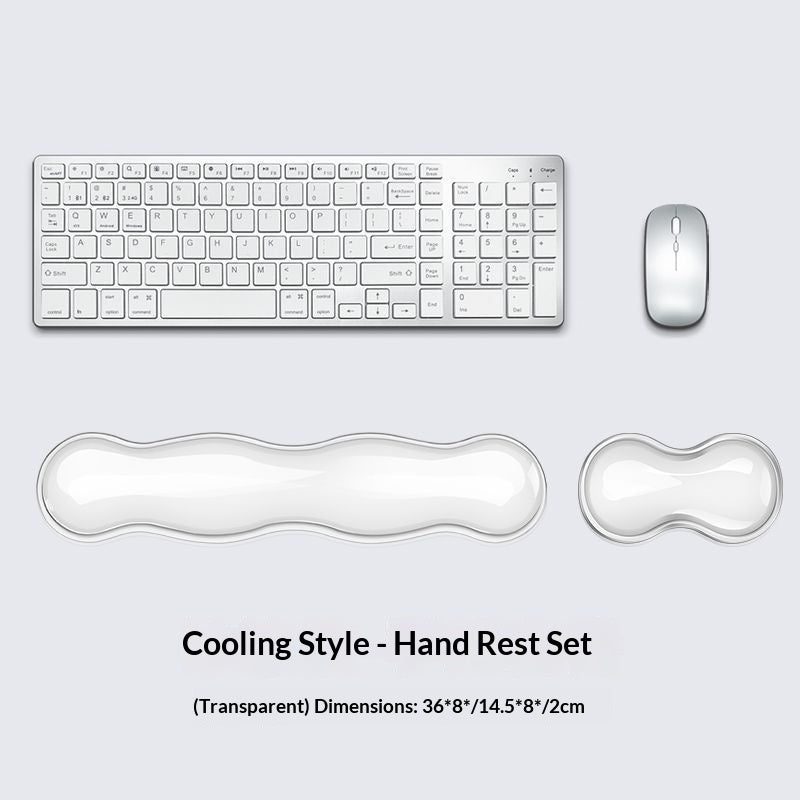 Silicone ergonomic keyboard wrist rest pad — view 8