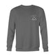 Men's Golf Crew Sweatshirt, Charcoal