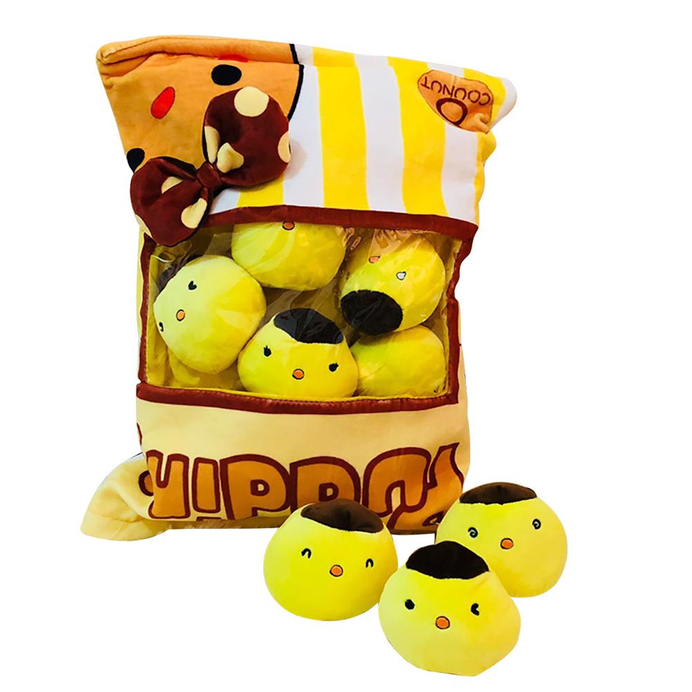 Large snack bag shaped plush pillow novelty toy — view 18