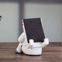 Cute astronaut phone stand desktop holder — view 4