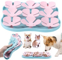 Silicone slow feeder dog bowl for calmer meals