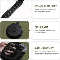 Solar Camping Shower Bag with Hose & Head