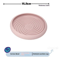 Silicone dog slow feeder lick mat with suction cups — view 6