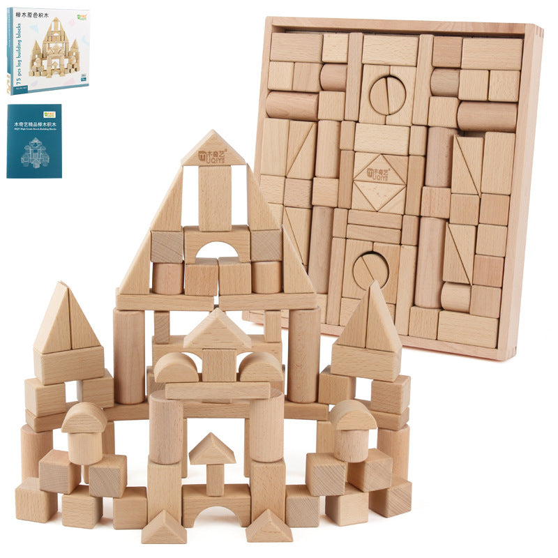 Push and build children's educational STEM construction toy — view 9