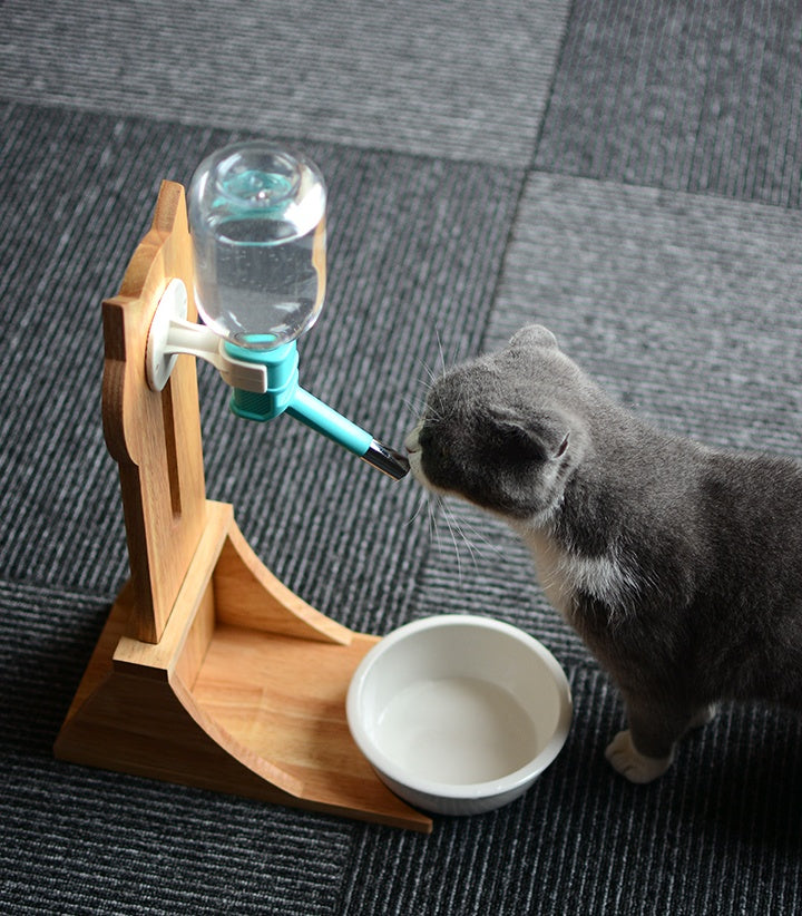 Cat water fountain dispenser with circulating filtered flow — view 5