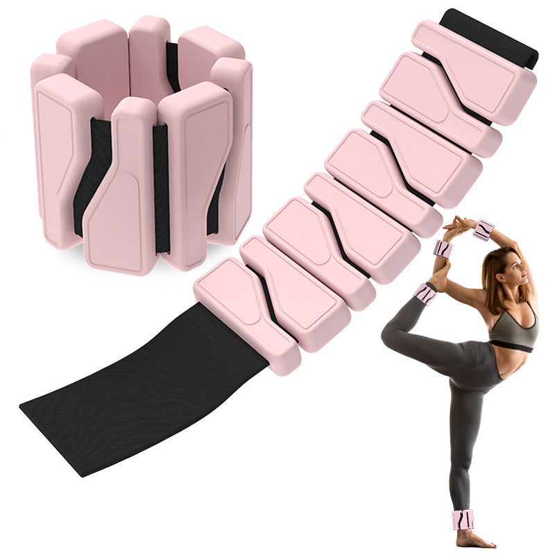 Weighted silicone fitness bracelet invisible wrist ankle weights — view 9