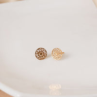 Delicate Gold-Plated Studs-2
