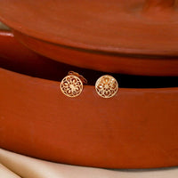 Delicate Gold-Plated Studs-1