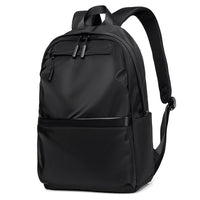 Premium Waterproof High-Density Nylon Backpack for Men & Women | Durable, Fashionable & Lightweight Urban Travel Bag | Black Laptop Backpack for Work, School & Daily Commute | Perfect for Urban Exploration & Minimalist Design Lover