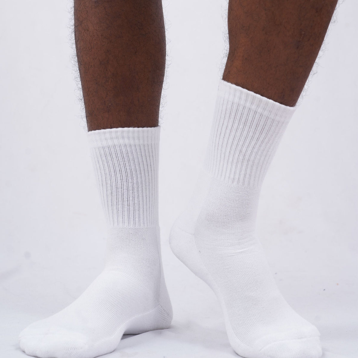 white crew socks benefits